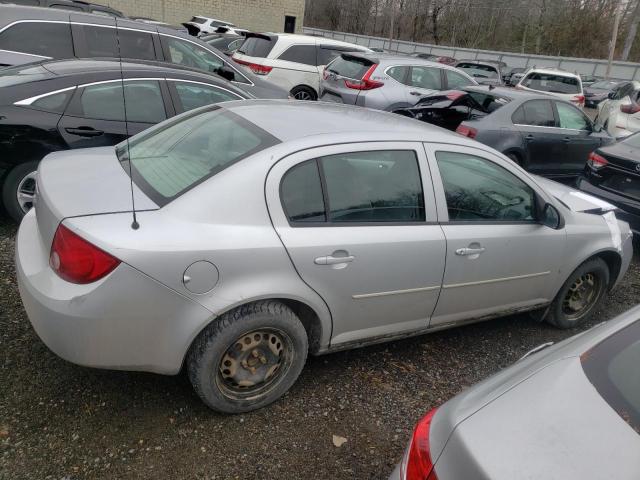 1G1AK55F277116206 - 2007 CHEVROLET COBALT LS SILVER photo 3