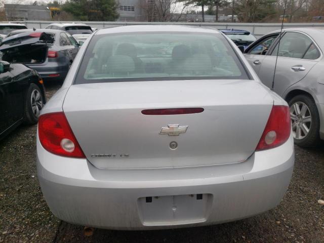 1G1AK55F277116206 - 2007 CHEVROLET COBALT LS SILVER photo 6