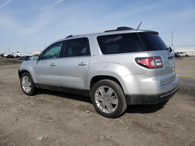 1GKKVSKD4HJ130640 - 2017 GMC ACADIA LIM SLT-2 SILVER photo 2