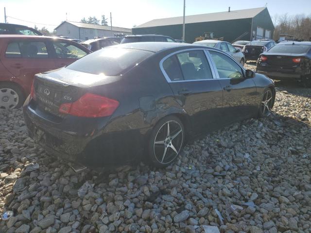 JNKBV61F07M823612 - 2007 INFINITI G35 BLACK photo 3