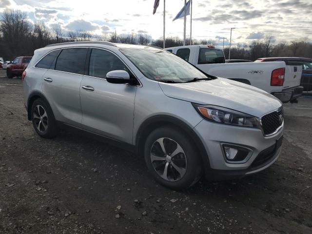 5XYPH4A55GG153910 - 2016 KIA SORENTO EX SILVER photo 4