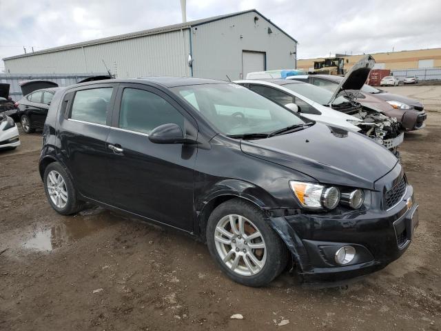 1G1JC6EH5D4244537 - 2013 CHEVROLET SONIC LT BLACK photo 4