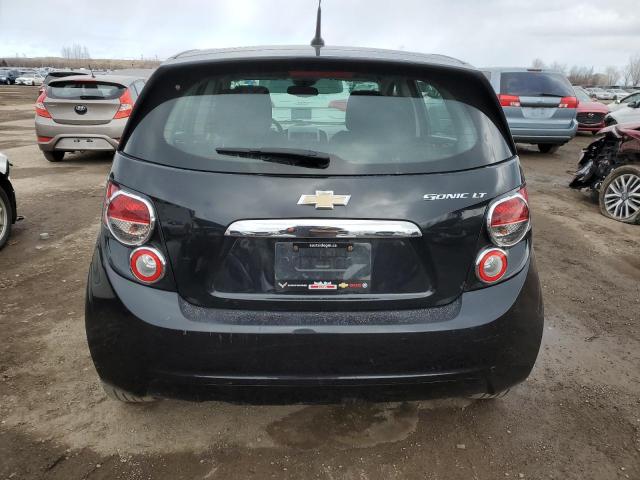 1G1JC6EH5D4244537 - 2013 CHEVROLET SONIC LT BLACK photo 6