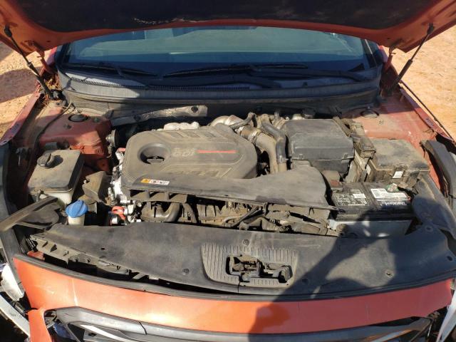 5NPE34AB4FH041148 - 2015 HYUNDAI SONATA SPORT ORANGE photo 11