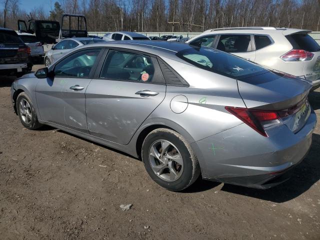 5NPLL4AG4MH013074 - 2021 HYUNDAI ELANTRA SE SILVER photo 2