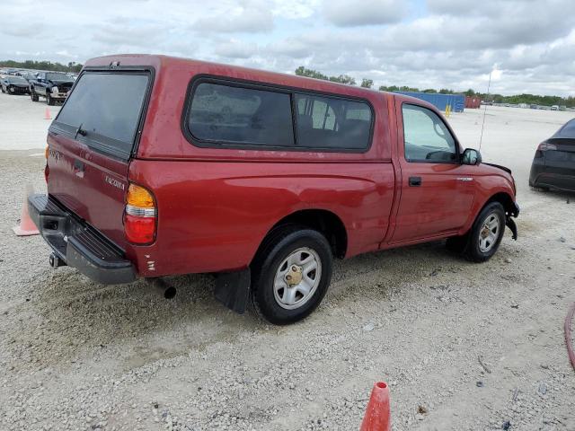 5TENL42NX3Z153406 - 2003 TOYOTA TACOMA RED photo 3