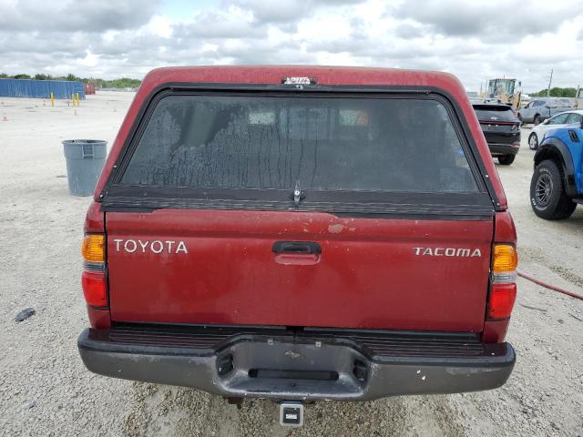 5TENL42NX3Z153406 - 2003 TOYOTA TACOMA RED photo 6