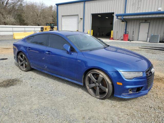 WAU2FAFC1HN119203 - 2017 AUDI S7 PRESTIGE BLUE photo 4