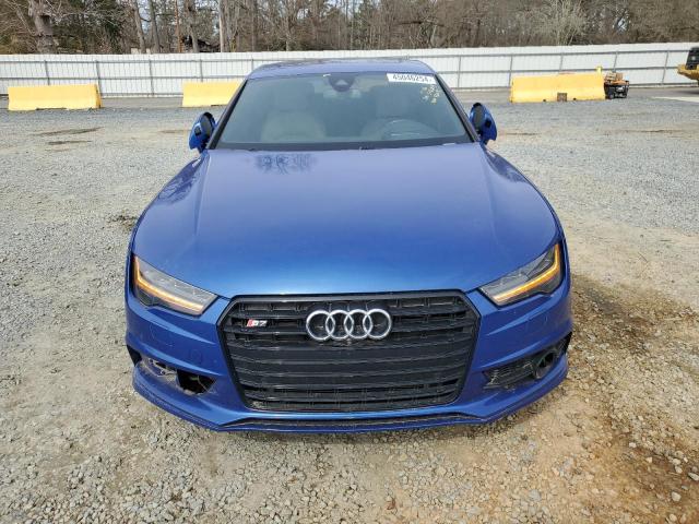 WAU2FAFC1HN119203 - 2017 AUDI S7 PRESTIGE BLUE photo 5