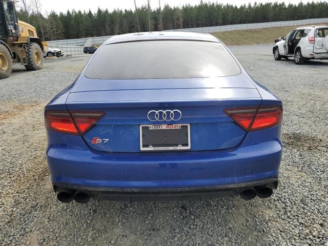 WAU2FAFC1HN119203 - 2017 AUDI S7 PRESTIGE BLUE photo 6