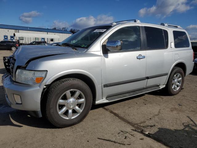 5N3AA08CX7N803365 - 2007 INFINITI QX56 SILVER photo 1