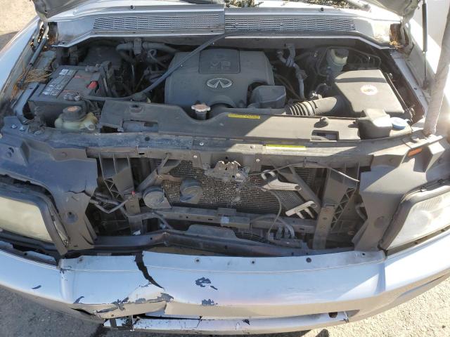 5N3AA08CX7N803365 - 2007 INFINITI QX56 SILVER photo 12