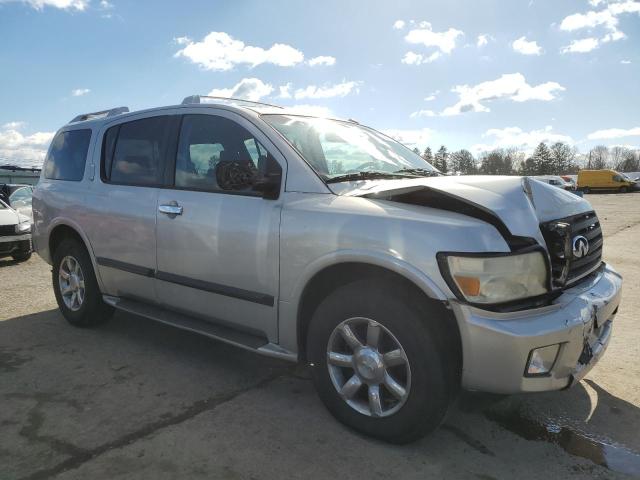 5N3AA08CX7N803365 - 2007 INFINITI QX56 SILVER photo 4