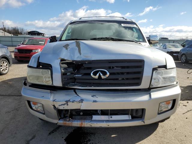 5N3AA08CX7N803365 - 2007 INFINITI QX56 SILVER photo 5