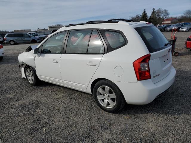 KNAFG526277038980 - 2007 KIA RONDO LX WHITE photo 2