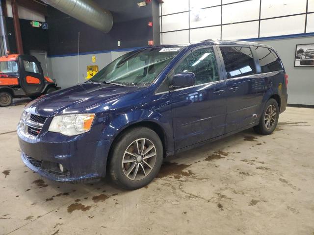 2C4RDGCGXHR687583 - 2017 DODGE GRAND CARA SXT BLUE photo 1