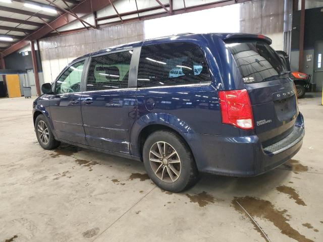 2C4RDGCGXHR687583 - 2017 DODGE GRAND CARA SXT BLUE photo 2