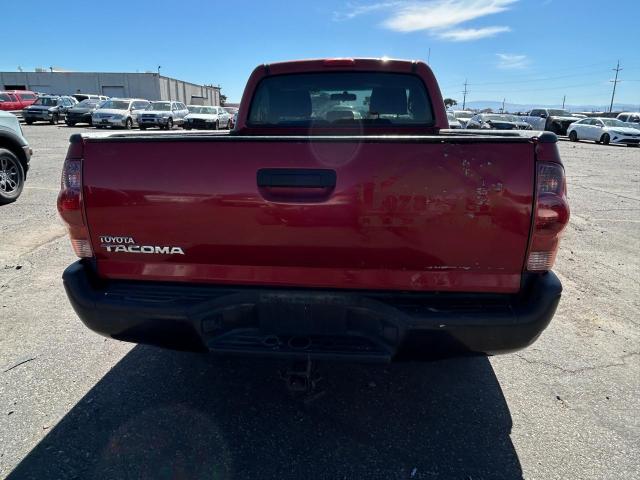 5TENX22N58Z494549 - 2008 TOYOTA TACOMA RED photo 6