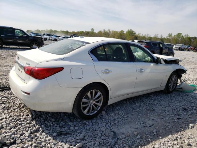 JN1BV7AP3FM338141 - 2015 INFINITI Q50 BASE WHITE photo 3