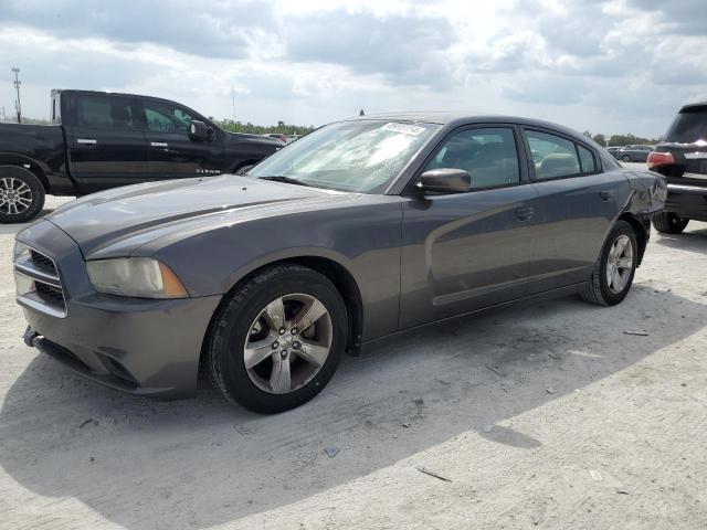 2C3CDXBG6DH603061 - 2013 DODGE CHARGER SE GRAY photo 1