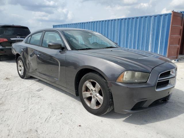 2C3CDXBG6DH603061 - 2013 DODGE CHARGER SE GRAY photo 4