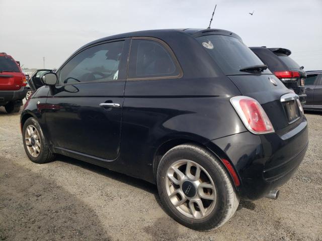 3C3CFFAR9FT558523 - 2015 FIAT 500 POP BLACK photo 2