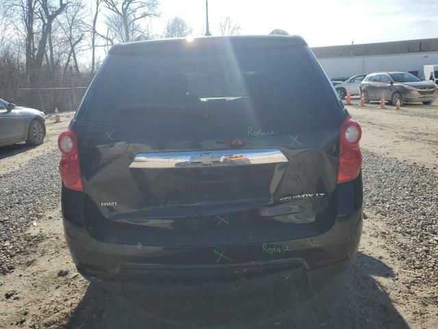 2GNFLEEK3D6343432 - 2013 CHEVROLET EQUINOX LT BLACK photo 6