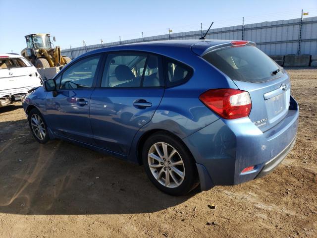 JF1GPAC63E8307788 - 2014 SUBARU IMPREZA PREMIUM BLUE photo 2