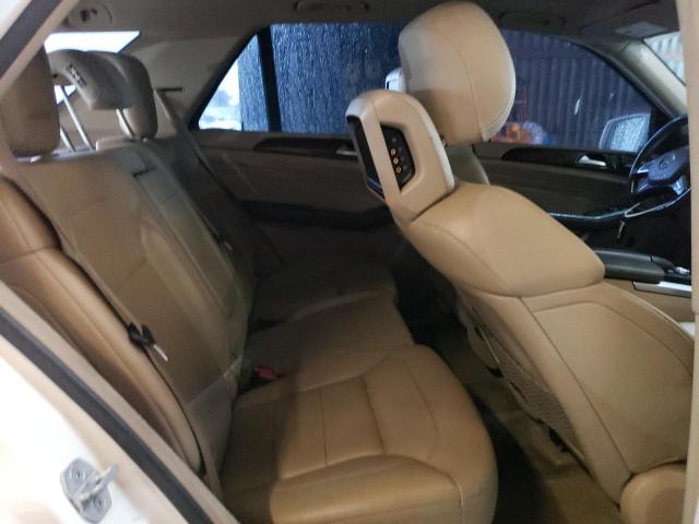 4JGDA5HB8CA032206 - 2012 MERCEDES-BENZ ML 350 4MATIC WHITE photo 11