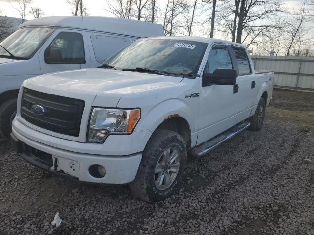 1FTFW1EF1EFC39119 - 2014 FORD F150 SUPERCREW WHITE photo 1