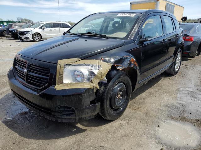 1B3HB28B48D661857 - 2008 DODGE CALIBER BLACK photo 1