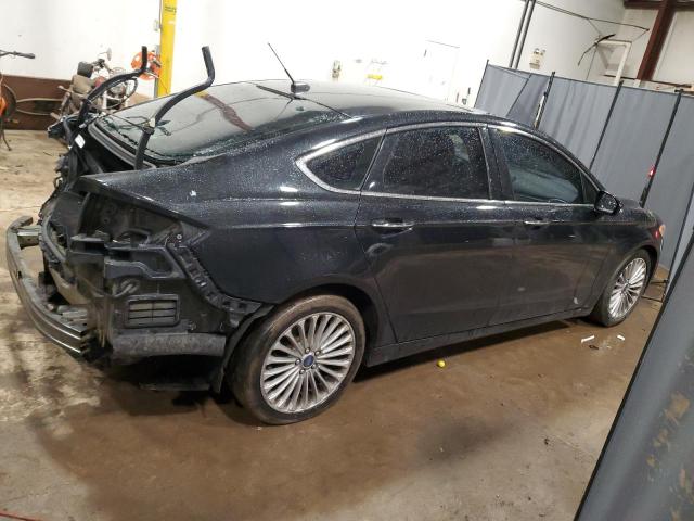 3FA6P0K99FR238302 - 2015 FORD FUSION TITANIUM BLACK photo 3