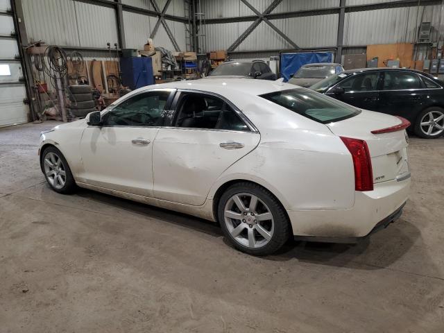 1G6AA5RA6D0122350 - 2013 CADILLAC ATS WHITE photo 2