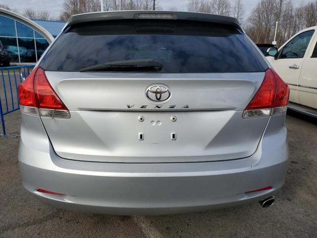 4T3ZA3BB0AU028348 - 2010 TOYOTA VENZA SILVER photo 6