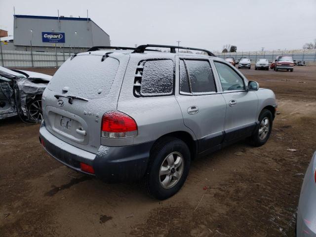 KM8SC73D05U973723 - 2005 HYUNDAI SANTA FE GLS GRAY photo 3