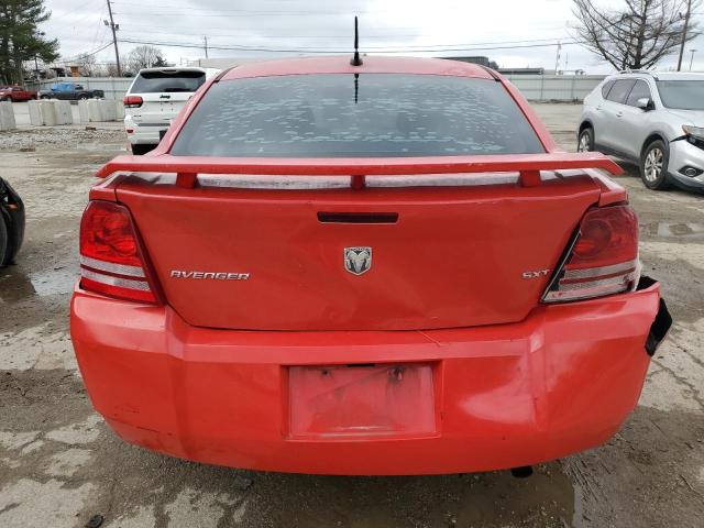 1B3LC56K78N296399 - 2008 DODGE AVENGER SXT RED photo 6