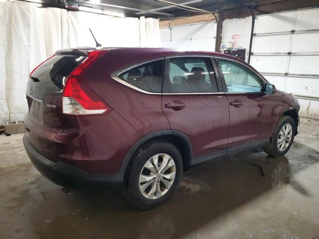 5J6RM4H54CL073324 - 2012 HONDA CR-V EX BURGUNDY photo 3