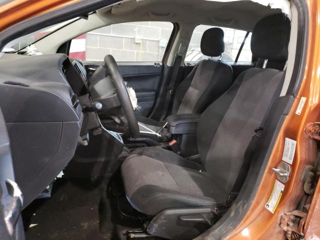 1B3CB3HA0BD234402 - 2011 DODGE CALIBER MAINSTREET ORANGE photo 7