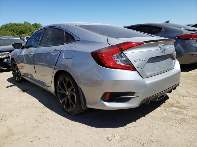 2HGFC2F88KH541713 - 2019 HONDA CIVIC SPORT 银色 照片 2