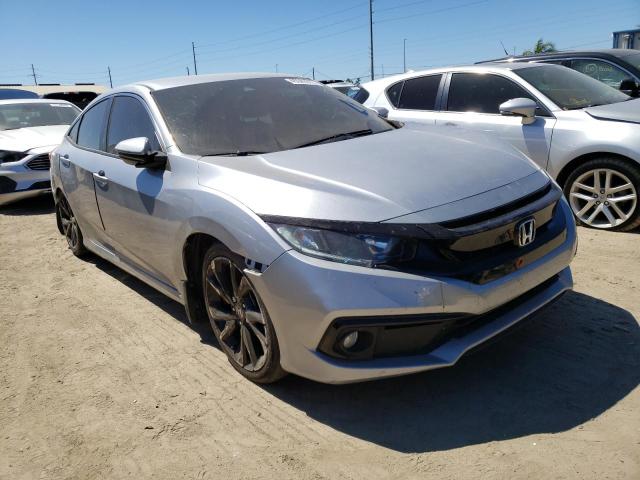 2HGFC2F88KH541713 - 2019 HONDA CIVIC SPORT SILVER photo 4