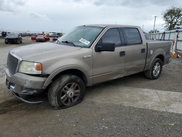 1FTPW12594KC50634 - 2004 FORD F150 SUPERCREW TAN photo 1