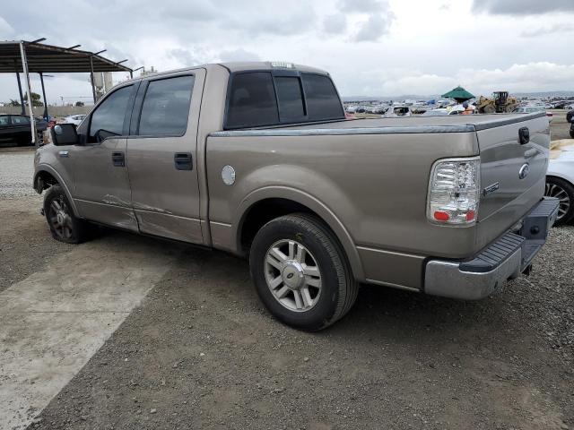 1FTPW12594KC50634 - 2004 FORD F150 SUPERCREW TAN photo 2