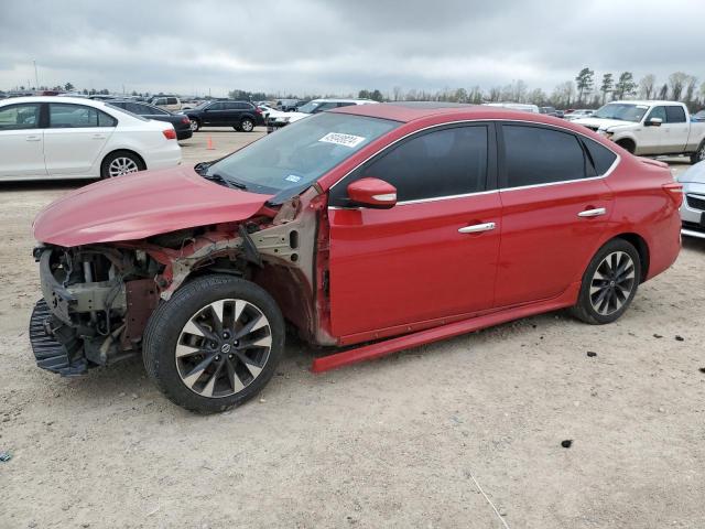 3N1AB7AP2GY253553 - 2016 NISSAN SENTRA S RED photo 1