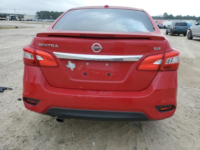 3N1AB7AP2GY253553 - 2016 NISSAN SENTRA S RED photo 6