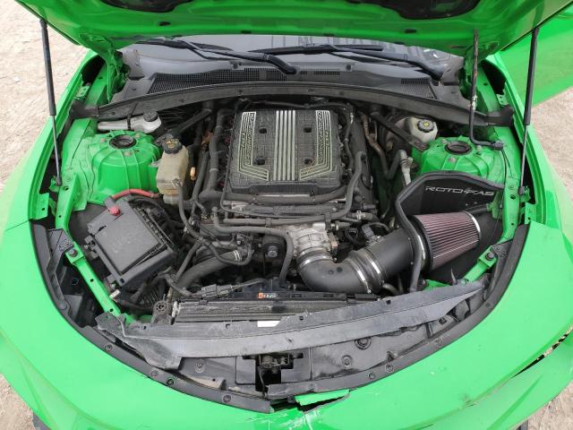 1G1FJ1R68H0205462 - 2017 CHEVROLET CAMARO ZL1 绿色 照片 12