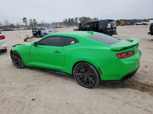 1G1FJ1R68H0205462 - 2017 CHEVROLET CAMARO ZL1 绿色 照片 2