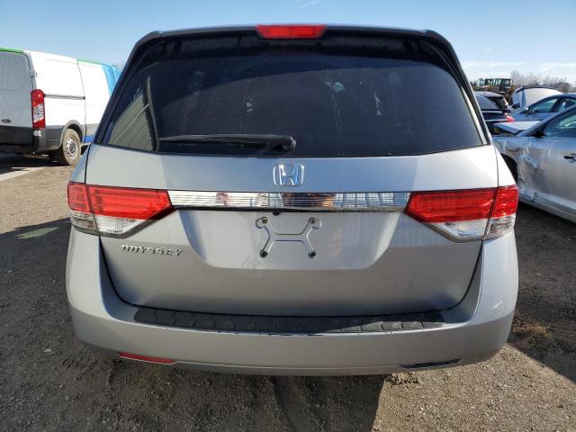 5FNRL5H45GB504770 - 2016 HONDA ODYSSEY EX SILVER photo 6