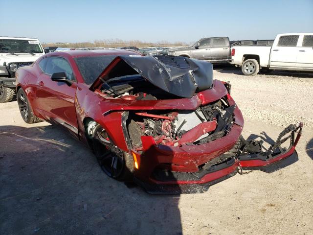 1G1FG1R74M0103755 - 2021 CHEVROLET CAMARO SS RED photo 4