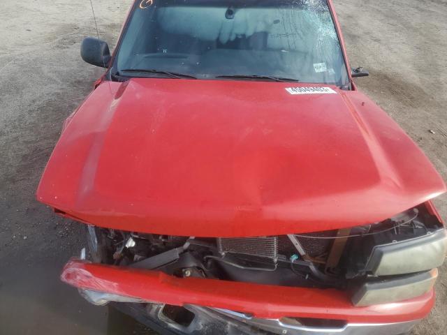 1GCEC19T87Z100286 - 2007 CHEVROLET SILVERADO C1500 CLASSIC RED photo 11