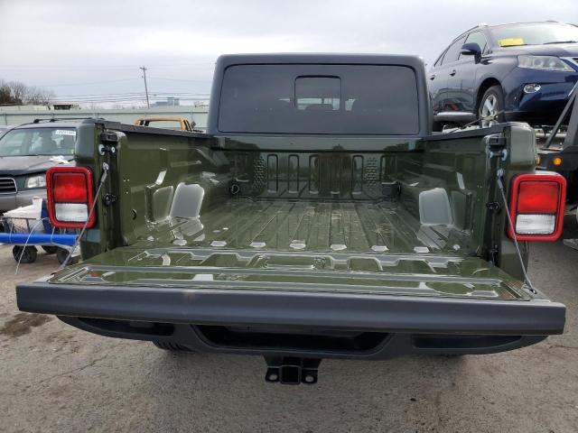 1C6HJTAGXNL173597 - 2022 JEEP GLADIATOR SPORT GREEN photo 6